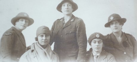 Five servicewomen